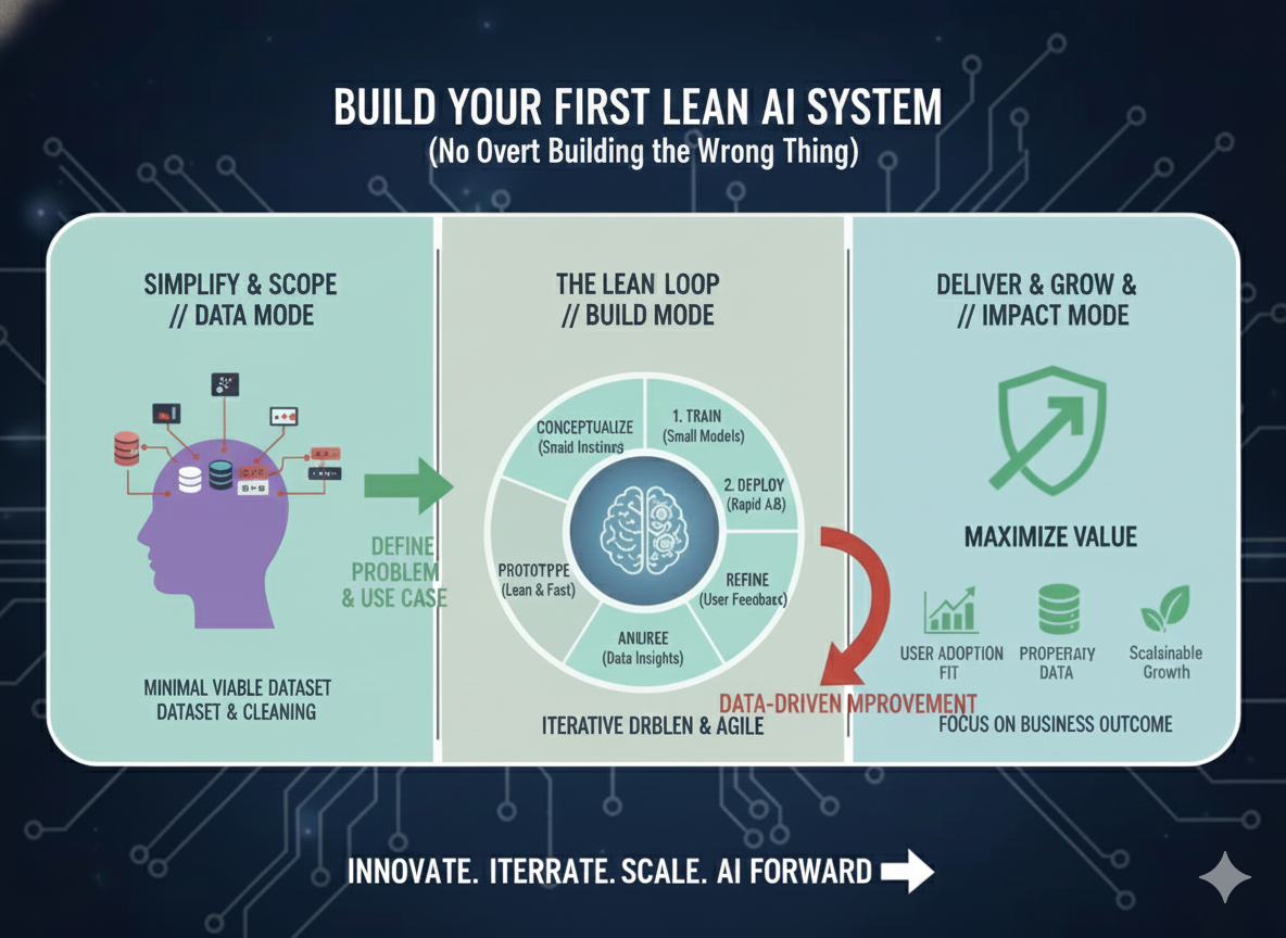 Build Your First Lean AI System (No Over-Engineering)