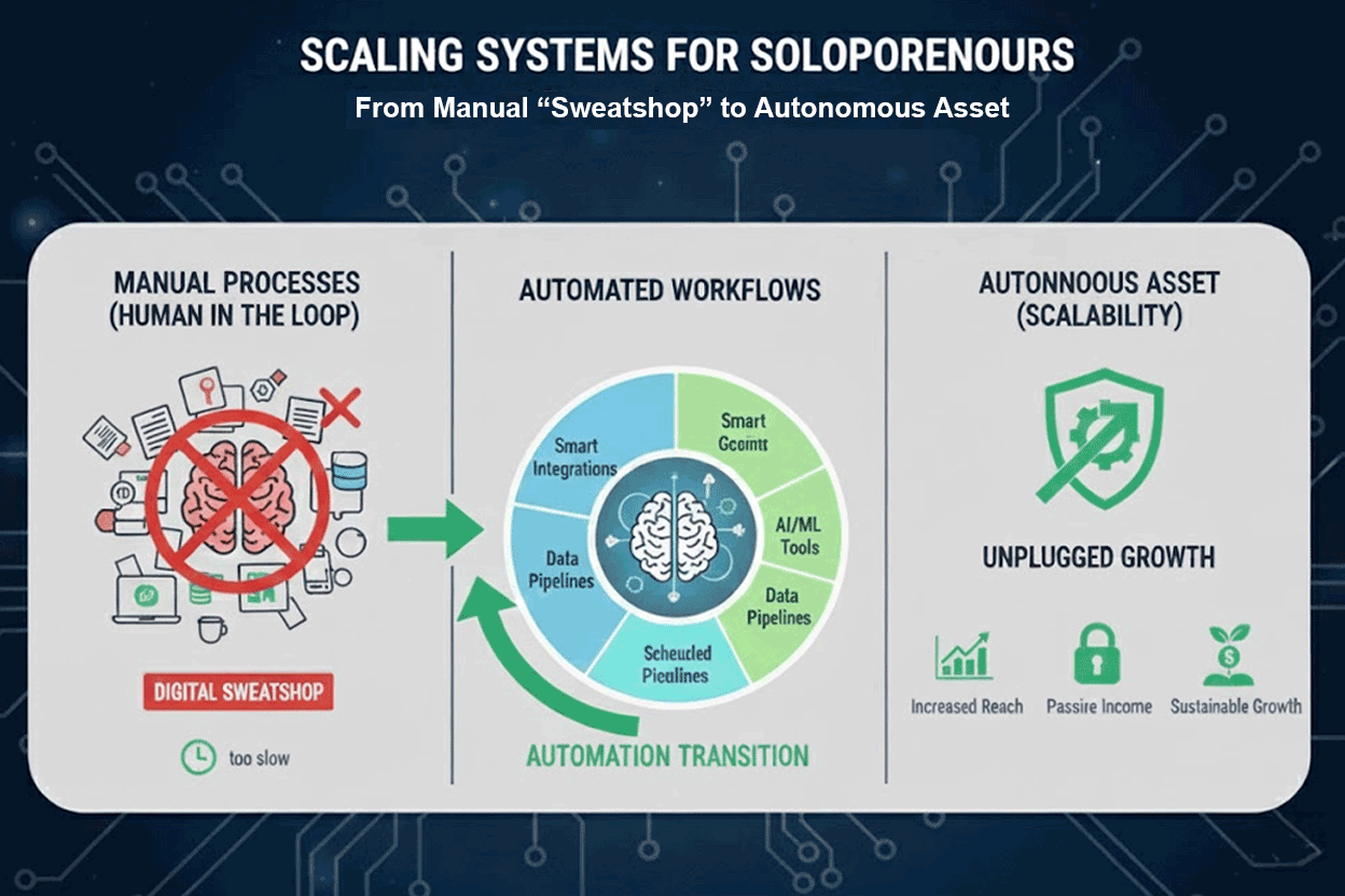 Scaling Systems—From Digital Sweatshop to Autonomous Asset