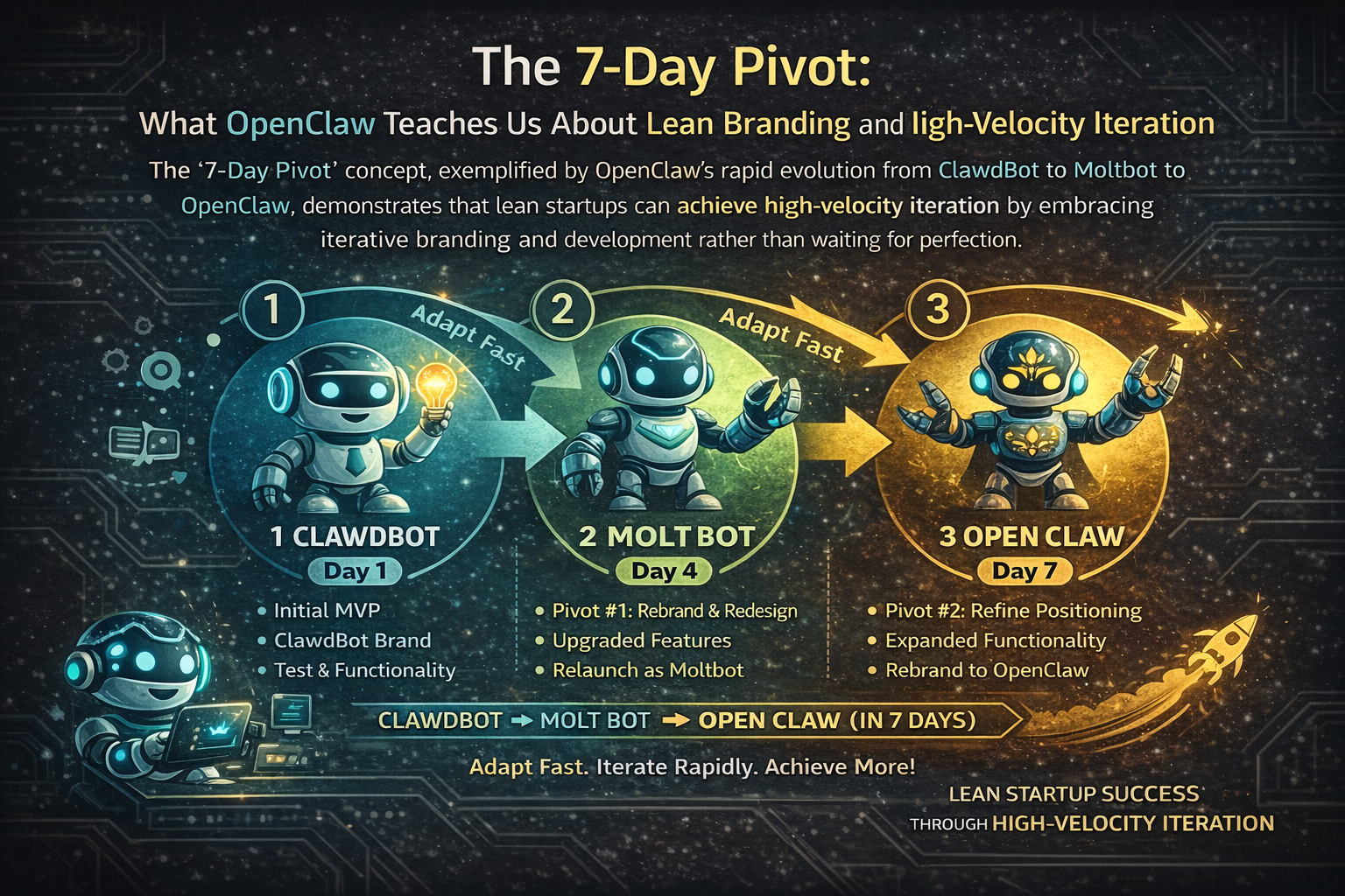 The 7-Day Pivot: What OpenClaw Teaches Us About Lean Branding and High-Velocity Iteration