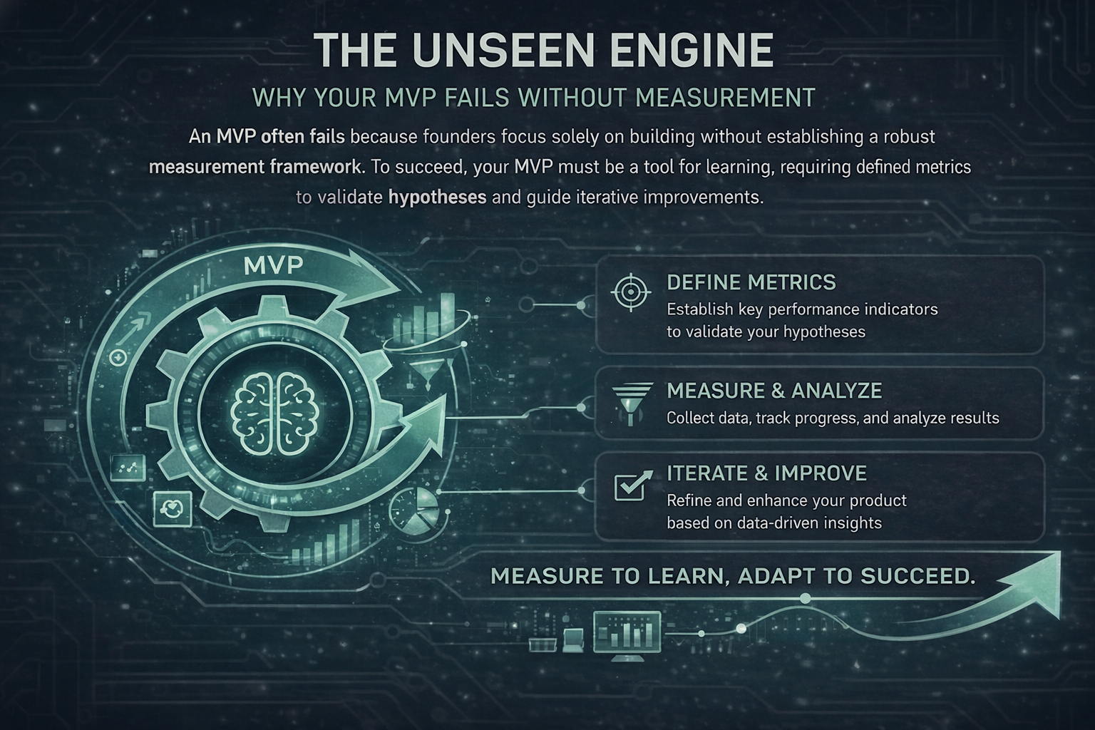 The Unseen Engine: Why Your MVP Fails Without Measurement