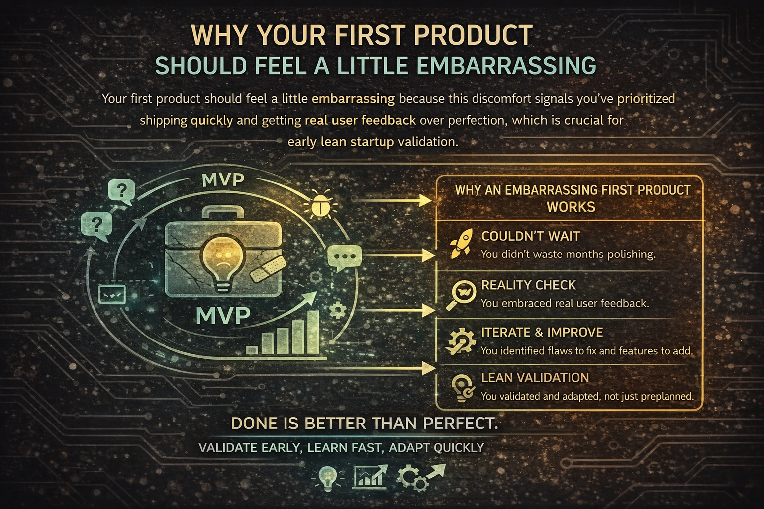 Why Your First Product Should Feel a Little Embarrassing